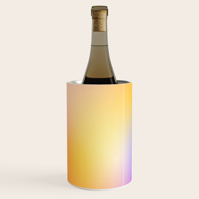 Warm Colorful Sunset Gradient  Wine Chiller Gallery Image 1