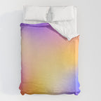 Warm Colorful Sunset Gradient  Duvet Cover Gallery Image 6