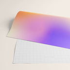 Warm Colorful Sunset Gradient  Wrapping Paper Gallery Image 2