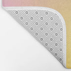 Warm Colorful Sunset Gradient  Bath Mat Gallery Image 2