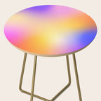 Warm Colorful Sunset Gradient  Side Table Gallery Image 2