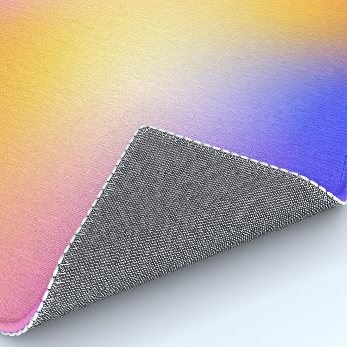 Warm Colorful Sunset Gradient  Rug Gallery Image 4