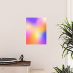 Warm Colorful Sunset Gradient  Poster Gallery Image 2