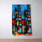 Don't be Evil Street Art Graffiti Window Curtain Gallery Image 3