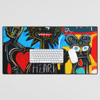 Don't be Evil Street Art Graffiti Desk Mat Gallery Image 1