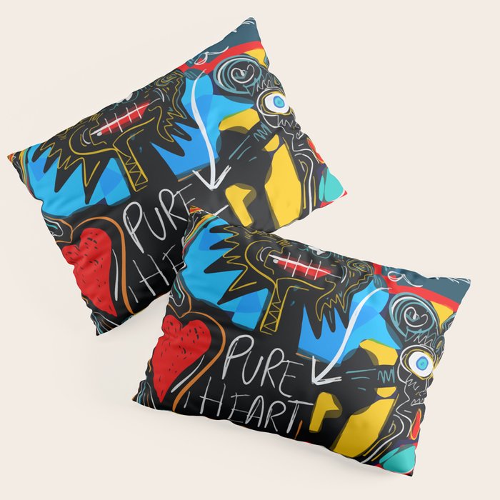 Don't be Evil Street Art Graffiti Pillow Sham Gallery Image 3