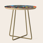 Don't be Evil Street Art Graffiti Side Table Gallery Image 1