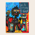 Don't be Evil Street Art Graffiti Notebook Gallery Image 4