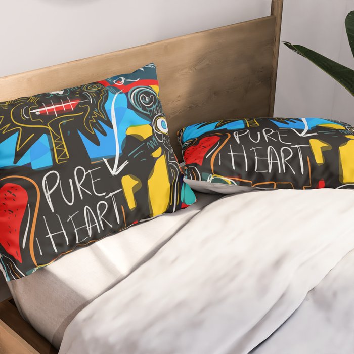 Don't be Evil Street Art Graffiti Pillow Sham Gallery Image 2