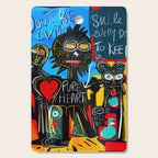 Don't be Evil Street Art Graffiti Cutting Board Gallery Image 1