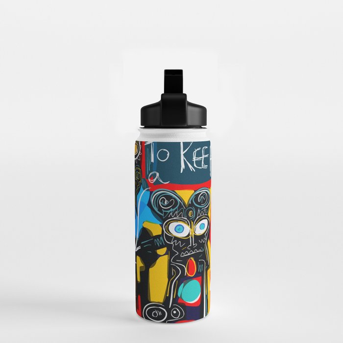Don't be Evil Street Art Graffiti Water Bottle Gallery Image 2