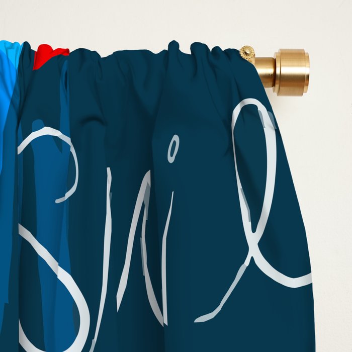 Don't be Evil Street Art Graffiti Window Curtain Gallery Image 2