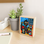 Don't be Evil Street Art Graffiti Mini Art Print Gallery Image 2