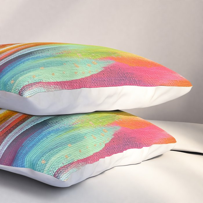 EttaVee Brushstroke no.131 Pillow Sham Gallery Image 3