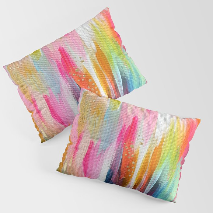 EttaVee Brushstroke no.131 Pillow Sham Gallery Image 1