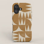 Woodblock Pattern iPhone Case Gallery Image 1