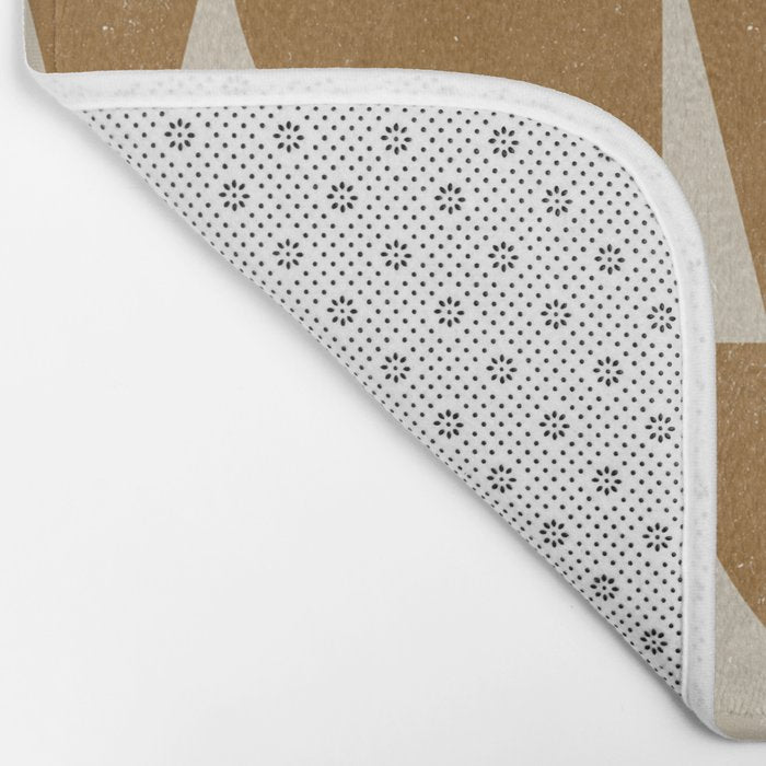 Woodblock Pattern Bath Mat Gallery Image 2