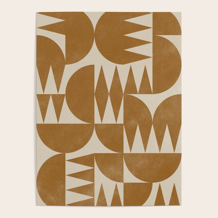 Woodblock Pattern Poster Gallery Image 4