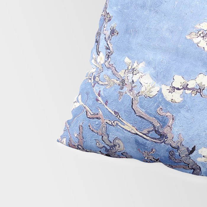 Vincent Van Gogh Almond BlossomS Blue Pillow Sham Gallery Image 4