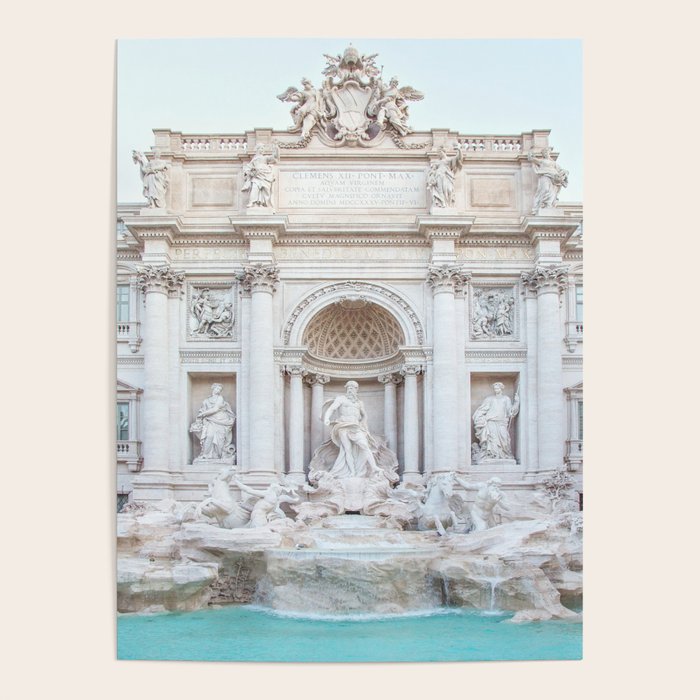 Trevi Fountain - Rome Italy Architecture, Travel Photography Poster Gallery Image 4