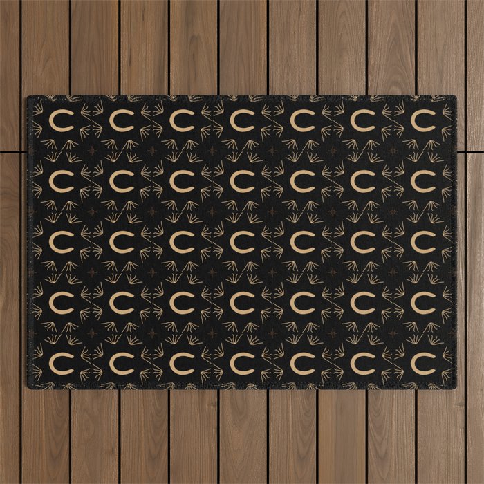 Burning Daylight Rustic Pattern Outdoor Rug Gallery Image 1