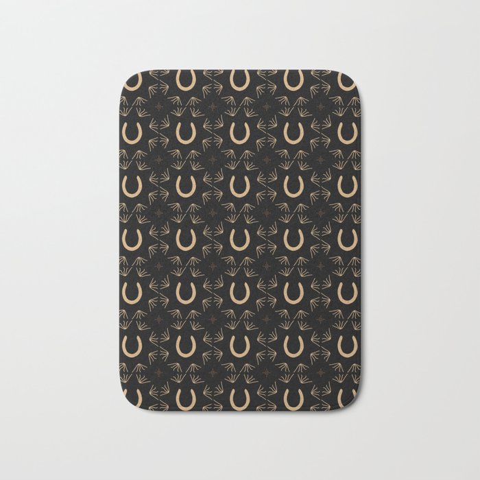 Burning Daylight Rustic Pattern Bath Mat Gallery Image 1