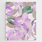 Lovely lilac exotic flowers L Jigsaw Puzzle Gallery Image 1