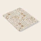 Warm Vintage Checks Notebook Gallery Image 2