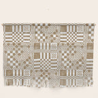 Warm Vintage Checks Wall Hanging Gallery Image 1