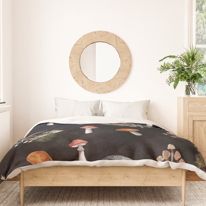 Mushroom Moon Duvet Cover Gallery Image 3