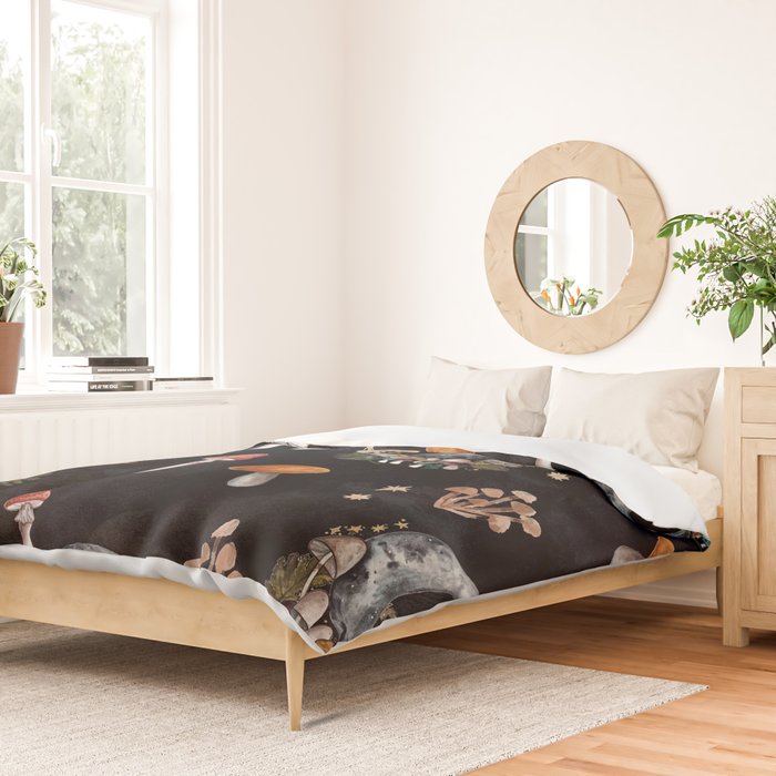 Mushroom Moon Duvet Cover Gallery Image 2