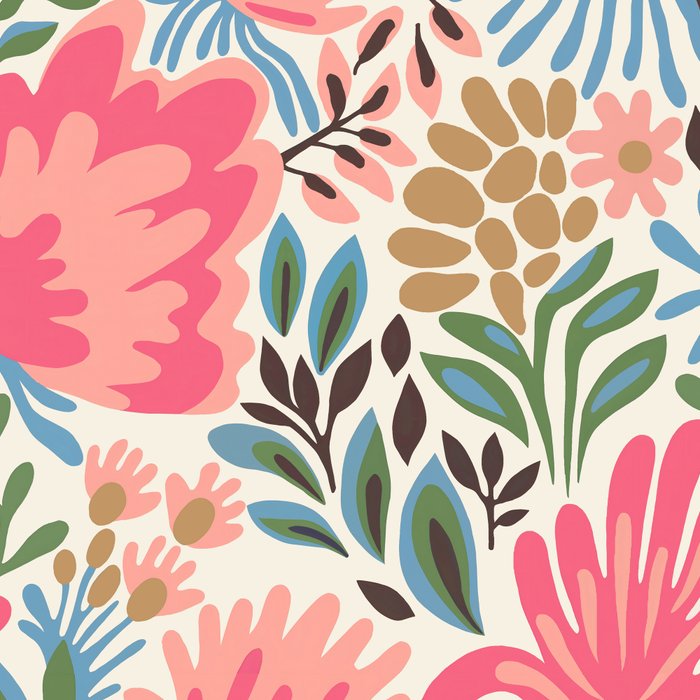 Lush Floral Escape Coffee Mug Gallery Image 2