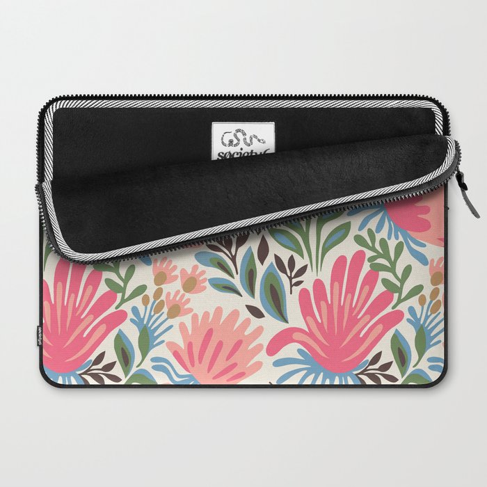 Lush Floral Escape Laptop Sleeve Gallery Image 2