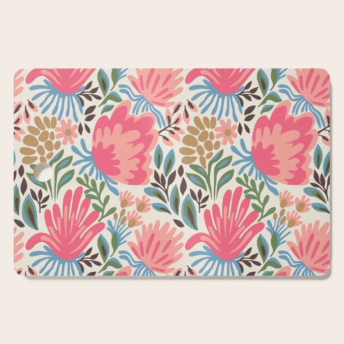 Lush Floral Escape Cutting Board Gallery Image 1