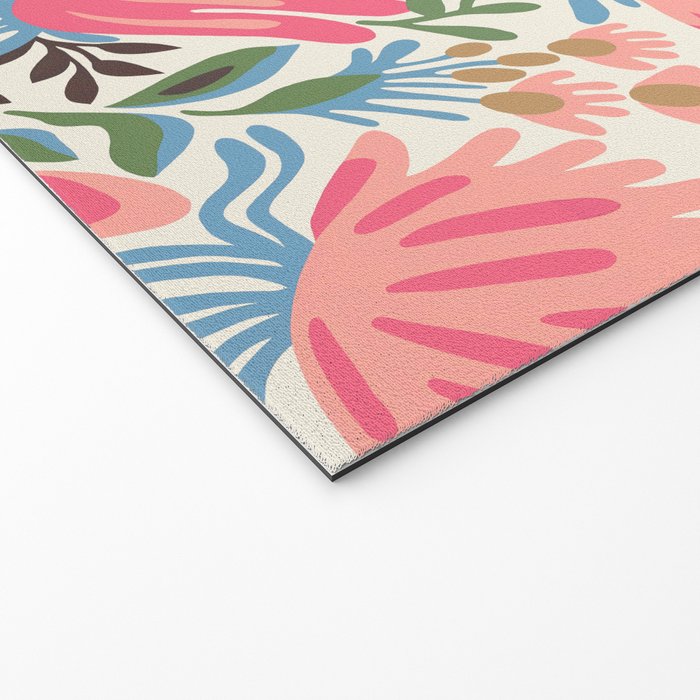 Lush Floral Escape Welcome Mat Gallery Image 2