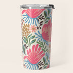 Lush Floral Escape Travel Mug Gallery Image 2