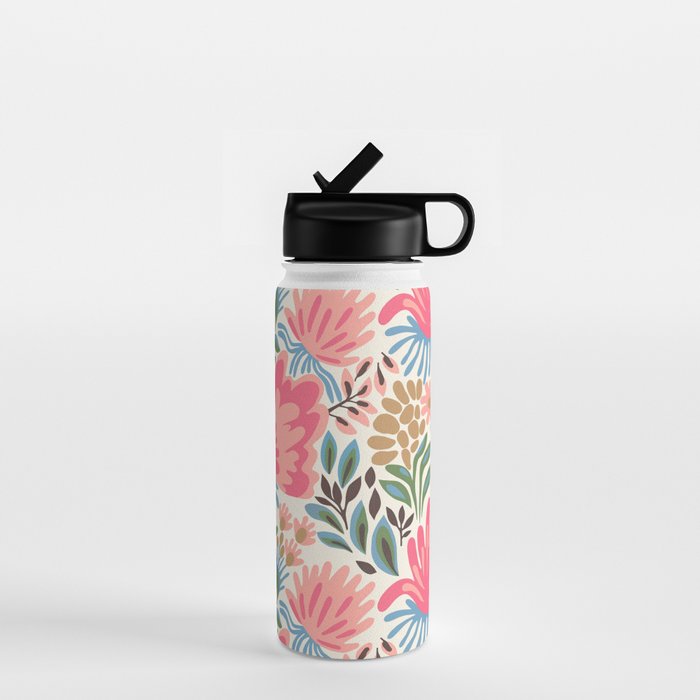 Lush Floral Escape Water Bottle Gallery Image 1