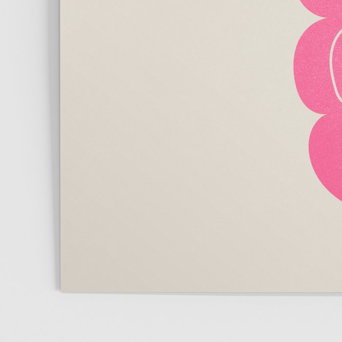 Ruby Pink Vase & Electric Leaves: Vases & Stuff 01 Poster Gallery Image 3