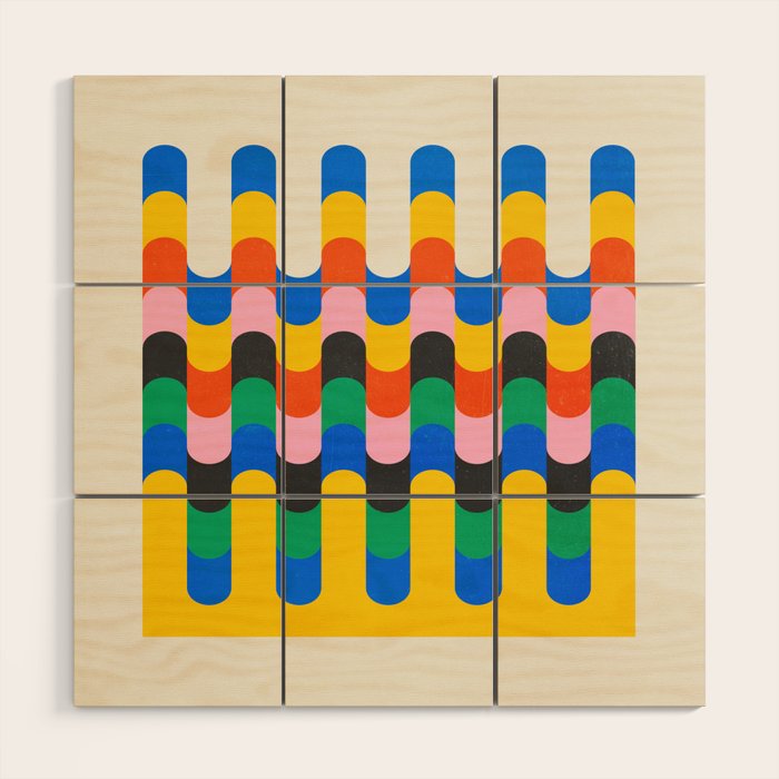 Alignment: Bauhaus 1919 Exhibition 04 Wood Wall Art Gallery Image 1