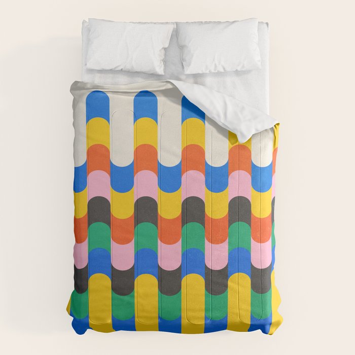 Alignment: Bauhaus 1919 Exhibition 04 Comforter Gallery Image 6