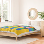 Alignment: Bauhaus 1919 Exhibition 04 Duvet Cover Gallery Image 2