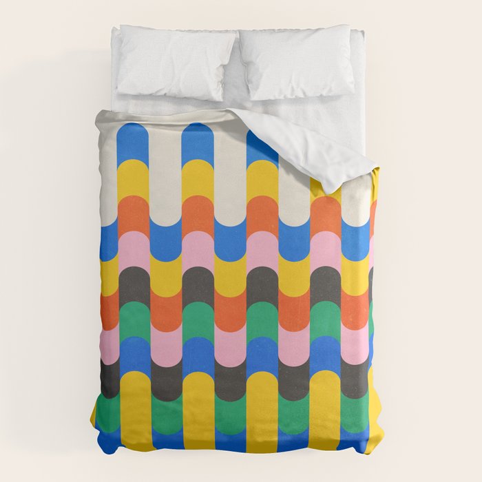 Alignment: Bauhaus 1919 Exhibition 04 Duvet Cover Gallery Image 6