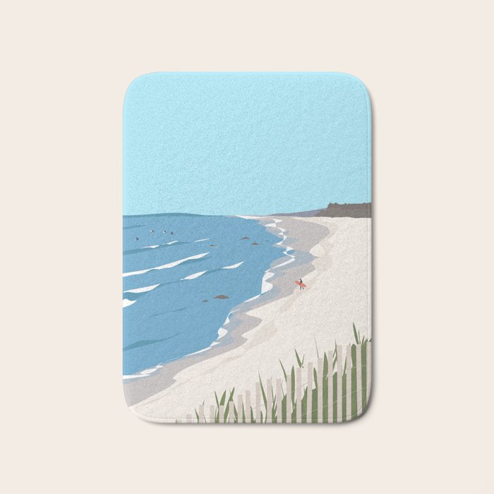 Montauk Summer Bath Mat Gallery Image 1