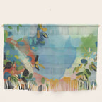 garden with sea view and olive tree Wall Hanging Gallery Image 1