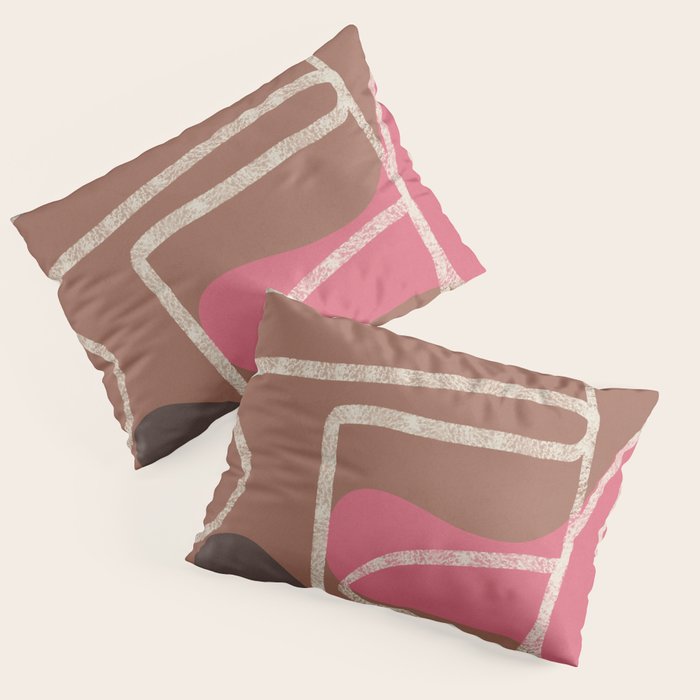 Organic Minimalist Layers 1 Pillow Sham Gallery Image 3