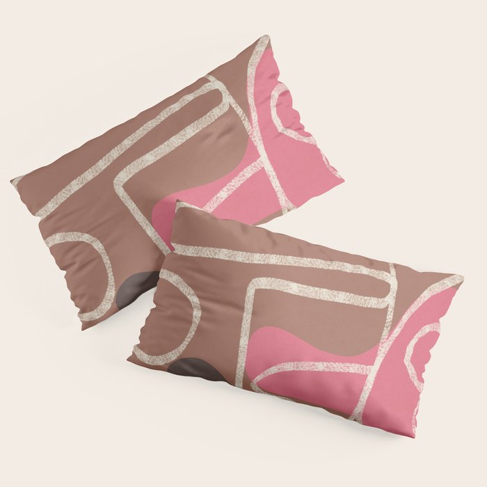 Organic Minimalist Layers 1 Pillow Sham Gallery Image 2