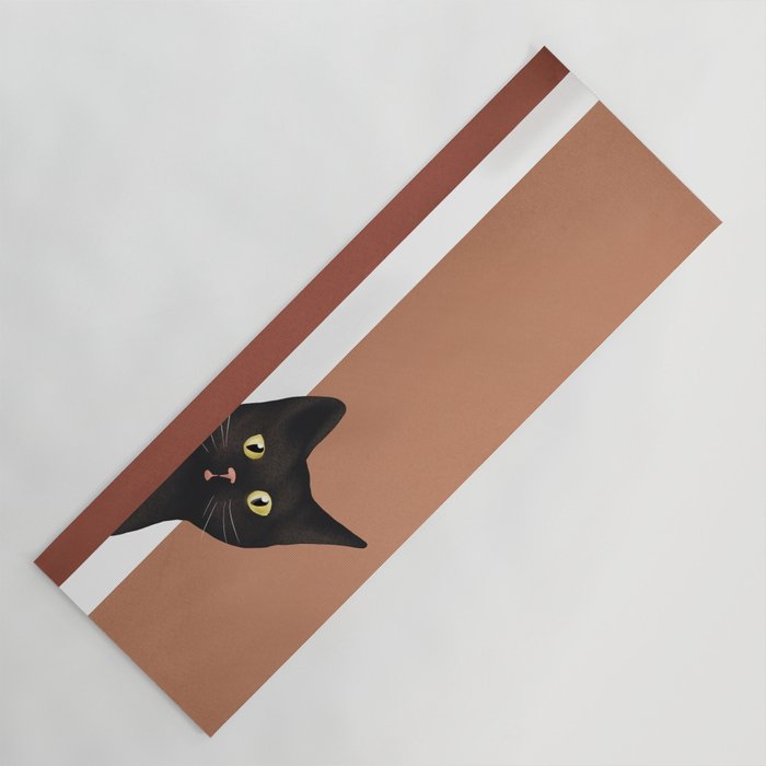 Peeking In Yoga Mat Gallery Image 1