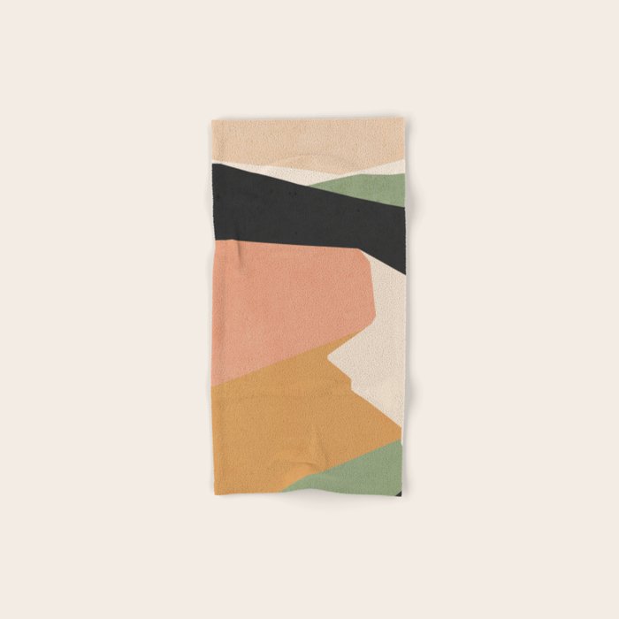 Abstract Art Landscape 2 Bath Towel Gallery Image 1