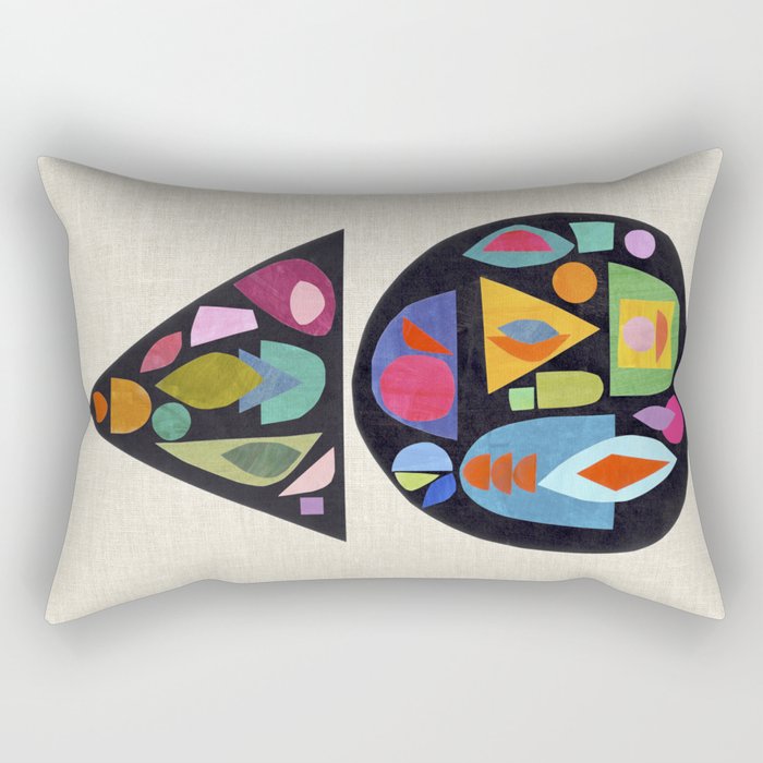 Bejeweled Compass Rectangular Pillow Gallery Image 2