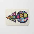 Bejeweled Compass Bath Mat Gallery Image 1